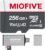 Miofive Memory Card – Ultimate Micro SD Card with USB 3.0 Type-C Card Reader 170MB/s, C10, U3, A2, V30, 4K for Dash Cams, Android Smartphones, Tablets, and Gaming Devices (256GB)