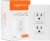 Amazon Basics Smart In-Wall Wi-Fi Outlet, Works with Alexa Only, No Hub Required, Easy Installation for Home, White