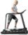 Redliro Walking Treadmill for Senior with Long Handrail, 300 lbs Capacity, Recovery Fitness Exercise Machine Foldable Treadmills for Home with Holder LCD Display, Holder for Phone & Cup