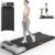 FUNMILY Walking Pad 3 in 1 Under Desk Treadmill, 2.5 HP Quiet Portable Walking Treadmill 300lbs Weight Capacity, Walking Jogging Machine Remote Control LED Display Small Treadmills for Home Office