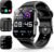 Smart Watch, 1.85″ Smartwatch for Men Women (Answer/Make Call), Heart Rate, Sleep Monitor, Pedometer, 120+ Sport Modes Activity Tracker, IP68 Waterproof Fitness Watch for Android iOS (Black)