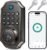 Keyless Entry Door Lock, Fingerprint Keypad Deadbolt with Bluetooth Smart APP Control, Supports Auto-Lock, One Time Code, Zinc Alloy, for US Front Door Size