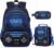 Gamer Backpack for Boys – Cool Luminous School Backpack for Boys with Lunch Bag Pencil Case – Kids Boys Backpack