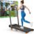2025 Upgrade Walking Pad Treadmill with 8% Incline & Handle Bar, Walking Pad 3.5HP 300+ LB Capacity, Small Treadmill for Home Office, Under Desk Walking Pad Compact, 0.6-6mph, with Remote, Smart App