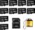Factory Wholesale Micro SD Card 128MB (0.12GB) Pack of 10 in Bulk Low Capacity for MP3/Old Phones/Small Files Only -Not for Cameras/Dashcams/GB Devices