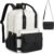 Beraliy Travel Backpack for Women, 2 in 1 Backpack Purse for Women, 15.6 inch Laptop Backpack with Detachable Crossbody Bag, Travel backpack, Waterproof Bookbag, Daily Daypack