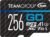 TEAMGROUP GO Card 256GB Micro SDXC UHS-I U3 V30 4K for GoPro & Action Cameras High Speed Flash Memory Card with Adapter for Outdoor, Sports, 4K Shooting TGUSDX256GU303