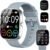 Smart Watch, 1.91″ HD 2025 Smartwatch for Men Women (Answer/Make Call), 112+ Sports IP68 Waterproof Fitness Watch, Heart Rate/Sleep Monitor/Pedometer/Calories, Activity Tracker for Android iOS