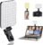 60 LED Portable Selfie Light Video Conference Lighting with Clip & Camera Tripod Adapter Rechargeable 2200mAh CRI 97+, 3 Light Modes for Phone iPhone Webcam Laptop Photo Makeup