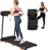 Home Treadmill with Heart Rate Sensor, 2.5HP Quiet Folding Treadmills, 7.5MPH, 300 lbs Weight Capacity, 6 Shock Absorption, Incline Treadmill with USB Charging Station and Bluetooth Speaker