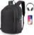 Tzowla Travel Laptop Backpack Water Resistant Anti-Theft Bag with USB Charging Port and Lock 15.6 Inch Computer Business Backpacks for Women Men Work College Gift,Casual Daypack