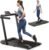 2 in 1 Foldable Treadmills for Home, Under Desk Treadmill with 12 HIIT Modes, Workout APPs and Touch Screen, 2.5HP Walking Treadmill for Home Office, 265lbs Capacity, Installation-Free
