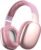 Gabba Goods Wireless Over Ear Bluetooth Headphones with Microphone – Wireless Headset -Noise Reduction – Bluetooth, Wired,Built in Micro SD for Travel, Home, Work TV,PC,Gaming,Cellphone (Pink)