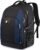 Della Gao Travel Laptop Backpack, Anti Theft Backpack for Men and Women with USB Charging Port Business Computer Backpack Bag (Black Blue, 18.4 Inch)