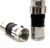 10 Pieces PPC EX6 Plus Satellite TV Digital Cable RG6 COAXIAL Cable Compression Fittings