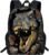 16inch Animals School Bag Dinosaur Backpack For Kids 5-7 Jurassic Bookbag Boys T rex Backpack (D946)