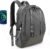 travel inspira Travel Laptop Backpack, Business Anti Theft Sturdy Work Bag with USB Charging Port, Airline Approved College Computer Bag Gift for Men & Women Fits 16 Inch Notebook, Grey