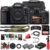 Nikon D500 DSLR Camera (Body Only) (1559) + 64GB Memory Card + Case + Corel Photo Software + EN-EL 15 Battery + Card Reader + HDMI Cable + Deluxe Cleaning Set + Flex Tripod + Memory Wallet (Renewed)