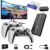 BADGOAL 2025 Upgrades Retro Game Console Stick, Nostalgia Gaming Stick, Over 20,000 Games and 23 Emulators, Upgraded Dual 2.4G Wireless Controllers, Plug & Play TV Video Gaming Stick with 64GB Memory