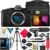Nikon Z f Full Frame FX Mirrorless Interchangeable Lens Camera Body for Stills & 4K Video with Iconic Styling Black 1761 Bundle with Deco Gear Photography Bag + Microphone + Tripod & Accessories Kit