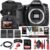 Canon EOS 80D DSLR Camera (Body Only) (1263C004), 64GB Memory Card, Case, Corel Photo Software, LPE6 Battery, External Charger, Card Reader, HDMI Cable, Cleaning Set + More (Renewed)