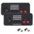 KIWITATA Wireless NES USB Controller for PC Games, 2 Pack 2.4G Rechargeable Wireless NES Remote USB Retro Game Pad Controller for Windows MAC Raspberry Pi 3