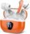 Wireless Earbuds, Bluetooth 5.4 Headphones HiFi Stereo, Bluetooth Earbud with ENC Noise Cancelling Mic, IP7 Waterproof in Ear Earphones, 48H, LED Display Ear Buds for Pad Workout, Orange