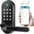 Keyless-Entry Fingerprint Smart Door Lock: Sifely Digital Electronic Lock with Code Passcode, Electric Door Knob, Biometric Door Handle, Perfect for Exterior/Interior/Entry/Bedroom Doors (Black)