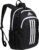 adidas Creator Laptop Backpack for Women and Men, Comfortable and Durable Small Athletic Bag, Black/White, One Size