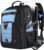 Z-MGKISS 18.4″-19″ Extra Large Laptop Backpack, Water-Resistant Gaming Laptop Travel Backpack, School Bag with USB Charging Port and Multiple Compartments, Gifts for Men & Women, Lake Blue