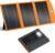 10000mah Solar Charger Power Bank, 30W Foldable Portable Solar Panel, Fast Charging with 1 Type-C & 2 USB-A Ports, Ipx5 Waterproof, for Phone, Tablets & Multiple Devices, Camping Outdoor Use