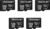 Patriot LX Series Micro SD Flash Memory Card 128GB – 5 Pack