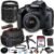 Canon 4000D(EOS Rebel T100) DSLR Camera w/EF-S 18-55mm F/3.5-5.6 Zoom Lens + 64GB Memory Card, Case, Hood, Grip-Pod, Filter, Professional Photo Bundle(23pc) (Renewed)