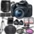 Canon EOS Rebel T7 DSLR Camera with EF-S 18-55mm f/3.5-5.6 is II Lens + 2pc 64GB Memory Cards + Case + Tripod + Filters & More (Renewed)