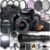 Canon EOS 4000D / Rebel T100 DSLR Camera with 18-55mm Lens and 420-800mm Telephoto Zoom Lens + 2pc 64GB Memory Cards, Flash, Grip Tripod, Case, Filters & More (Renewed)